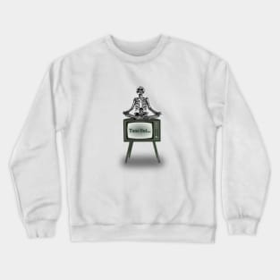 Meditation Skeleton Crewneck Sweatshirt